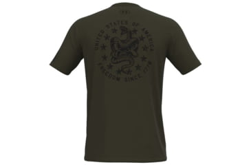 Image of Under Armour Freedom Snake T-Shirt - Mens, Marine OD Green, Large, 1362050390LG