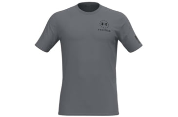 Image of Under Armour Freedom Snake T-Shirt - Mens, Steel, Large, 1362050036LG