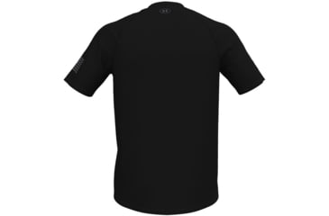 Image of Under Armour Freedom Tech Short Sleeve T-Shirt - Mens, Black / Pitch Gray, Medium, 1369468001MD