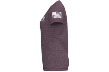 Image of Under Armour Freedom Tech V-Neck Short Sleeve T-Shirt - Women's, Extra Small, Ash Plum, 1369471554XS