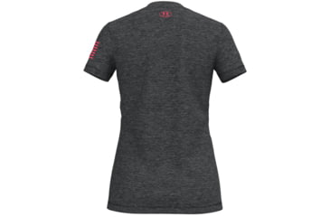 Image of Under Armour Freedom Tech V-Neck Short Sleeve T-Shirt - Women's, 2XL, Black, 13694710012X