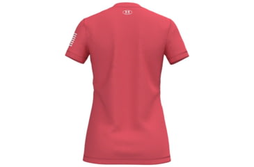 Image of Under Armour Freedom Tech V-Neck Short Sleeve T-Shirt - Women's, Extra Small, Brilliance, 1369471819XS