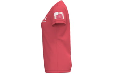 Image of Under Armour Freedom Tech V-Neck Short Sleeve T-Shirt - Women's, Extra Small, Brilliance, 1369471819XS