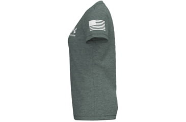 Image of Under Armour Freedom Tech V-Neck Short Sleeve T-Shirt - Women's, Extra Small, Silica Green, 1369471348XS