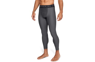 Image of Under Armour HeatGear Armour 2.0 Legging, 3XL, Carbon Heather, 12895770903X