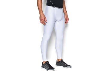 Image of Under Armour HeatGear Armour 2.0 Legging, Extra Large, White, 1289577100XL