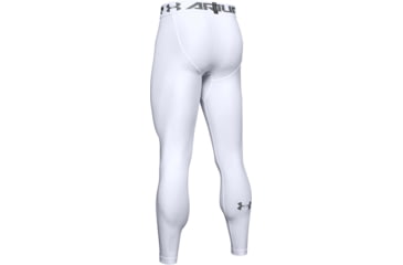 Image of Under Armour HeatGear Armour 2.0 Legging, Extra Large, White, 1289577100XL