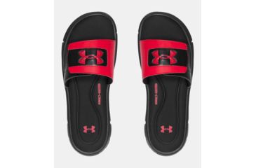 Image of Under Armour Ignite V SL - Men's, Black//Red, 10, 1287318-006-10
