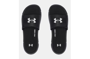 Image of Under Armour Ignite V SL - Men's, Black//White, 14, 1287318-001-14