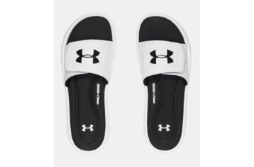 Image of Under Armour Ignite V SL - Men's, White//Black, 10, 1287318-100-10