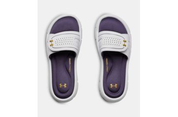 Image of Under Armour Ignite VIII SL - Women's, Purple Luxe/White/Metallic Gold, 10, 1287319-500-10