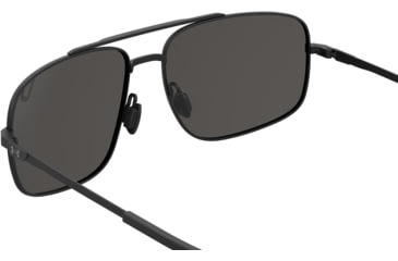 Image of Under Armour Impulse Sunglasses with Matte Black Frame and Grey Polarized Lens, Medium, UA0015GS 003-M9