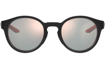 Image of Under Armour Infinity Sunglasses with Matte Black Frame and Rose Gold Mirror Lens, Medium, UA0006S 3H2-0J