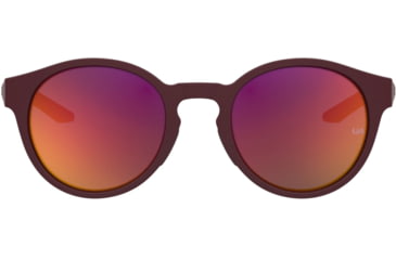 Image of Under Armour Infinity Sunglasses with Matte Solid Cardinal Frame and Infrared to Grey Mirror Lens, Medium, UA0006S LHF-MI