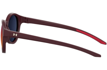 Image of Under Armour Infinity Sunglasses with Matte Solid Cardinal Frame and Infrared to Grey Mirror Lens, Medium, UA0006S LHF-MI