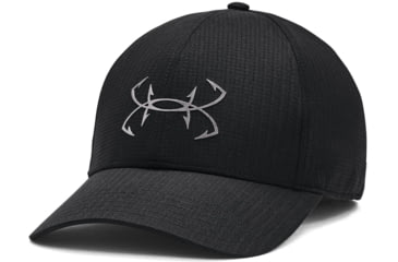 Image of Under Armour Iso-Chill Armourvent Fish Adjustable Cap - Mens, Black, OSFM, 1369811001OSFM