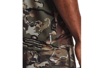 Image of Under Armour Iso-Chill Brushline Short Sleeve Shirt - Mens, UA Forest All Season Camo, Medium, 1361310994MD
