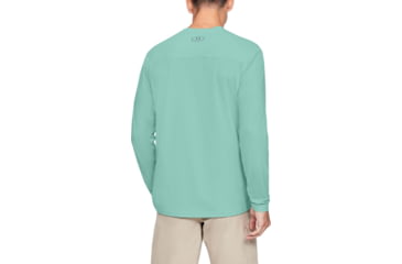 Image of Under Armour Iso-Chill Shore Break Long Sleeve Shirt - Mens, Aqua Float, 3X-Large, 13511397913X