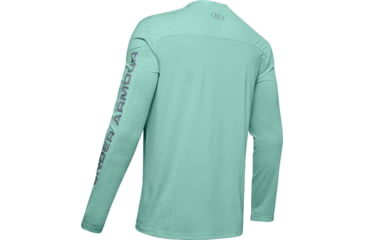 Image of Under Armour Iso-Chill Shore Break Long Sleeve Shirt - Mens, Aqua Float, 3X-Large, 13511397913X