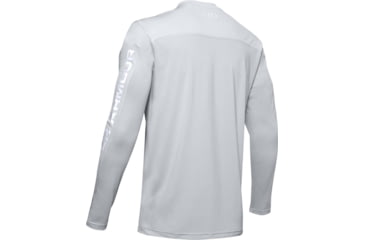 Image of Under Armour Iso-Chill Shore Break Long Sleeve Shirt - Mens, Halo Gray, Large, 1351139014LG