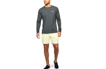Image of Under Armour Iso-Chill Shore Break Long Sleeve Shirt - Mens, Pitch Gray, Medium, 1351139012MD