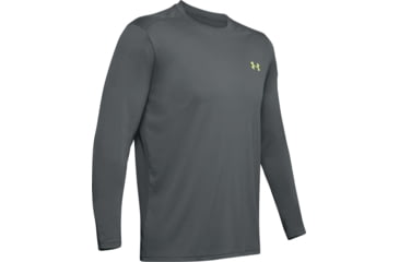 Image of Under Armour Iso-Chill Shore Break Long Sleeve Shirt - Mens, Pitch Gray, Medium, 1351139012MD