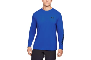 Image of Under Armour Iso-Chill Shore Break Long Sleeve Shirt - Mens, Versa Blue, 2X-Large, 13511394862X