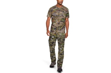 Image of Under Armour IsoChill Brushline Short Sleeve Shirt - Mens, UA Forest Camo, 2X-Large, 13511439402X