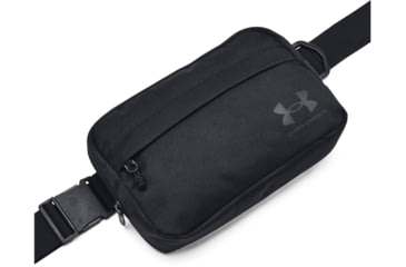 Image of Under Armour Loudon Waist Bag Crossbody, Black, OSFM, 1378418003OSFM