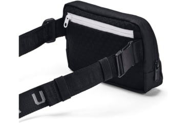 Image of Under Armour Loudon Waist Bag Crossbody, Black/White, OSFM, 1378418001OSFM
