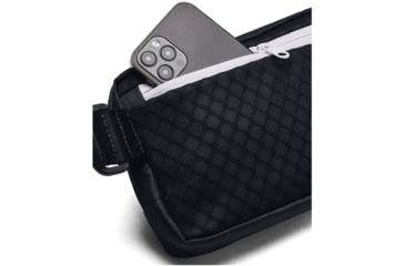 Image of Under Armour Loudon Waist Bag Crossbody, Black/White, OSFM, 1378418001OSFM