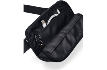 Image of Under Armour Loudon Waist Bag Crossbody, Black/White, OSFM, 1378418001OSFM