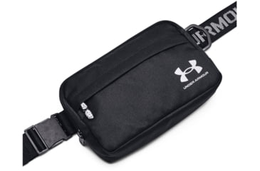 Image of Under Armour Loudon Waist Bag Crossbody, Black/White, OSFM, 1378418001OSFM