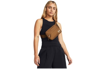 Image of Under Armour Loudon Waist Bag Crossbody, Tundra, OSFM, 1378418253OSFM