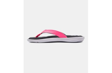 Image of Under Armour Marbella VI T - Women's, Pitch Gray/Mojo Pink/White, 10, 3000072-100-10