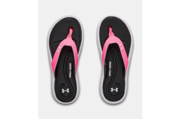 Image of Under Armour Marbella VI T - Women's, Pitch Gray/Mojo Pink/White, 10, 3000072-100-10