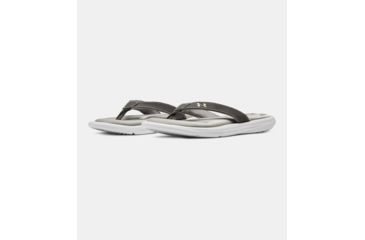 Image of Under Armour Marbella VI T - Women's, Tetra Gray/White/Metallic Moor, 10, 3000072-600-10