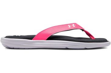 Image of Under Armour Marbella VI T - Womens, Pitch Gray/Mojo Pink/White, 6, 3000072-100-6