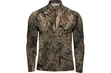 Image of Under Armour Men's ColdGear Camo Hurlock Fleece Pullover - Duckblind Color 1004042-399