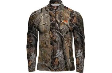 Image of UnderArmour Men's ColdGear Camo Hurlock Fleece Pullover - Realtree AP Camo Color 1004042-340