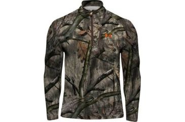 Image of Under Armour Men's ColdGear Camo Hurlock Fleece Pullover - Treestand Color 1004042-905