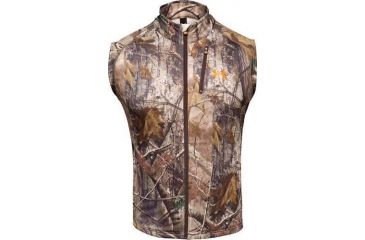Image of Under Armour Men's ColdGear Camo Hurlock Fleece Vest - Realtree AP Camo Color 1004043-340