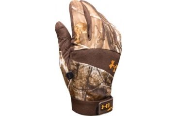 Image of UnderArmour Men's ColdGear Camo Idylwild Glove - Realtree AP Camo Color 1004047-340