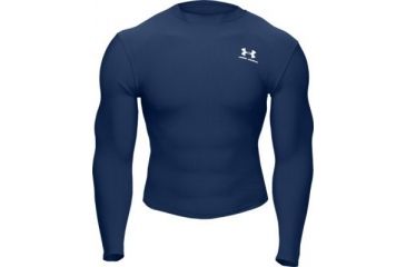 Image of Under Armour Men's ColdGear Longsleeve Crew - Sapphire Color 1000511-414