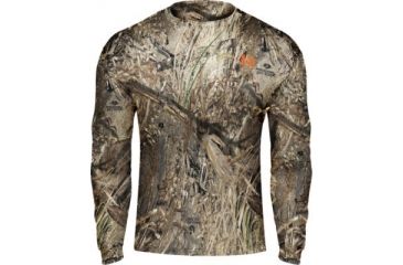 Image of Under Armour Men's HeatGear Camo Loose Longsleeve T - Duckblind Color 104085C-399
