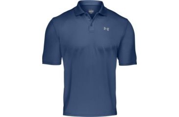 Image of UnderArmour Men's HeatGear Performance Polo - Sapphire Color 1000490-414