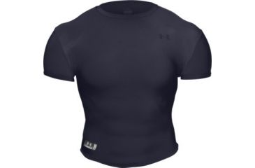 Image of Under Armour Men's HeatGear Tactical Full T - Dark Navy Blue Color 1005039-465
