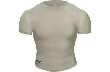 Image of Under Armour Men's HeatGear Tactical Full T - Desert Color 1005039-290