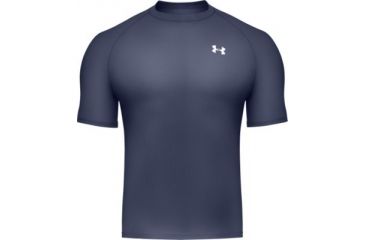 Image of Under Armour Men's HeatGear UA Tech Shortsleeve T - Midnight Navy Color 1000382-410
