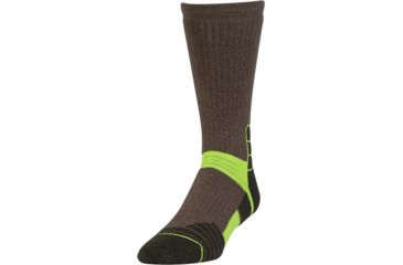 Image of Under Armour Mens Armour Scent Boot Socks, Heartstone, 9-11 Medium, U728-HST-MD